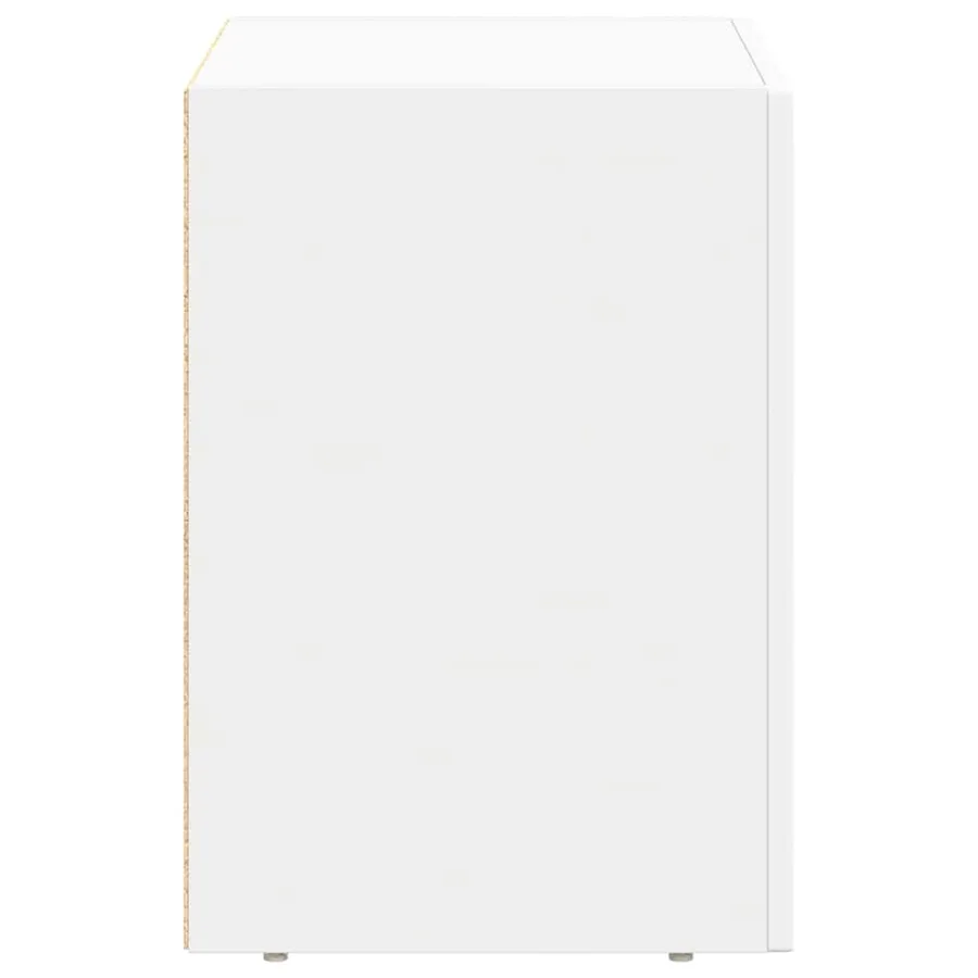 Table de chevet ELST 2 pc Blanc 40 x 35 x 50 cm - 7