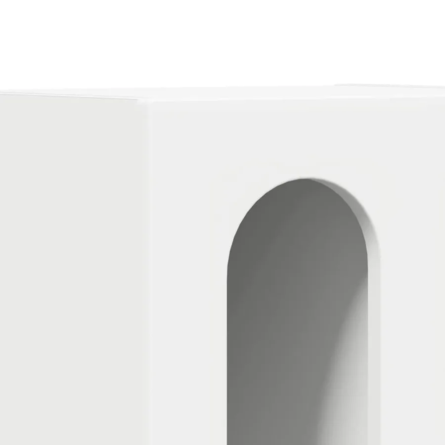Table de chevet ELST 2 pc Blanc 40 x 35 x 50 cm - 9