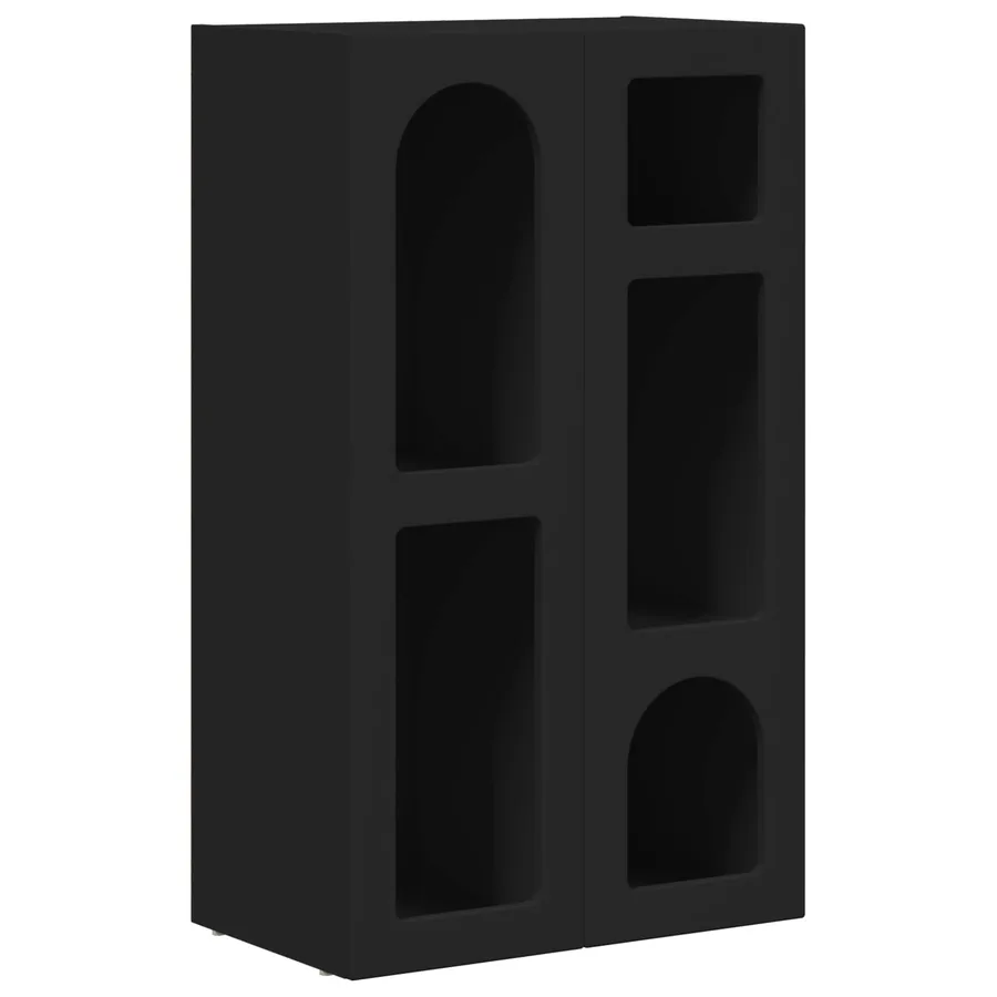 Buffet ELST Noir 59 x 35 x 100,5 cm Bois d'ingénierie - 2