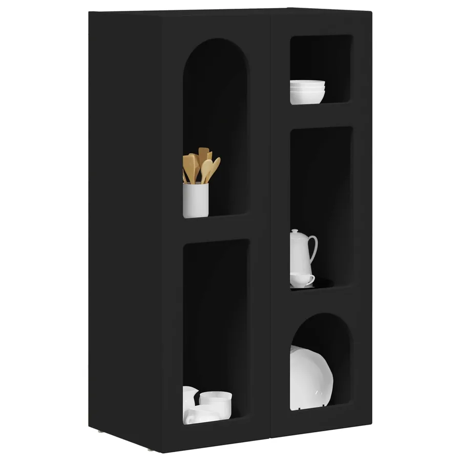 Buffet ELST Noir 59 x 35 x 100,5 cm Bois d'ingénierie - 3
