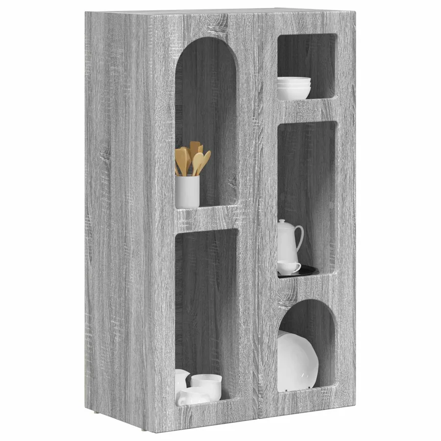 Buffet ELST Gris Sonoma 59 x 35 x 100,5 cm Bois d'ingénierie - 3