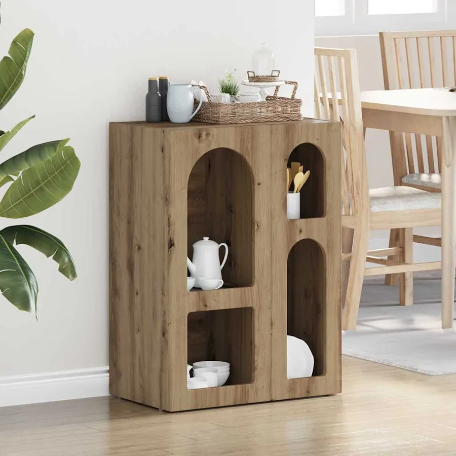 Buffet ELST Chêne artisanal 59 x 35 x 80,5 cm Bois d'ingénierie