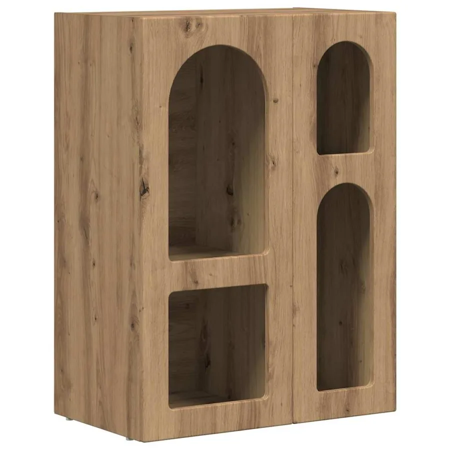 Buffet ELST Chêne artisanal 59 x 35 x 80,5 cm Bois d'ingénierie - 2