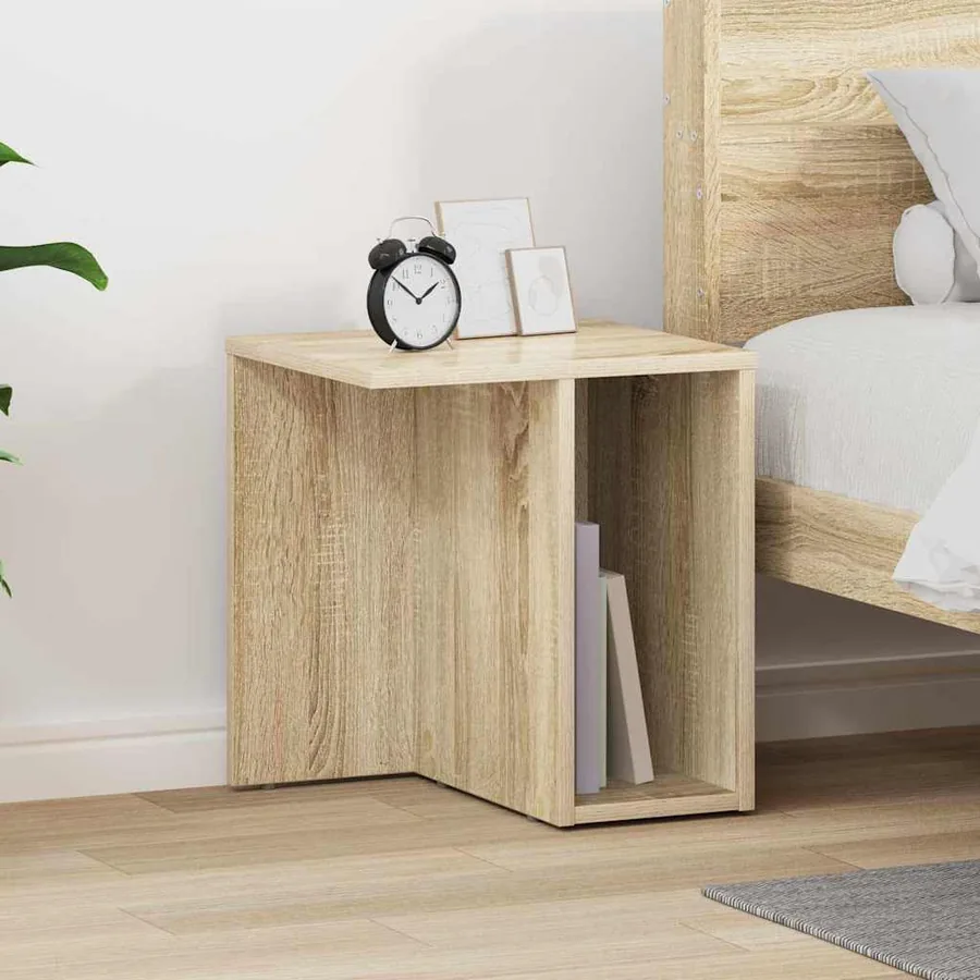 Table d'appoint Chêne Sonoma 37 x 32 x 40 cm Bois d'ingénierie