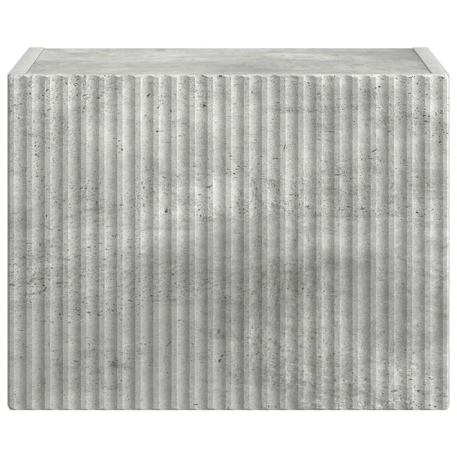 Meuble TV mural Béton 39 x 31 x 29,5 cm Bois d'ingénierie - 6