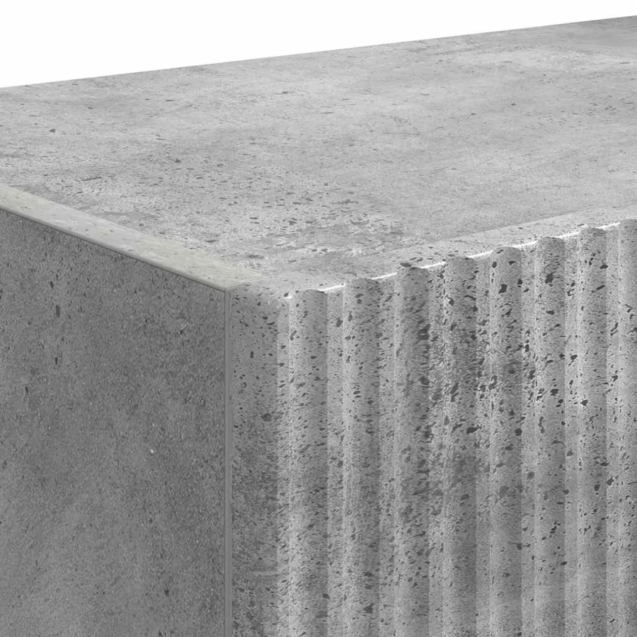 Meuble TV mural Béton 39 x 31 x 29,5 cm Bois d'ingénierie - 9