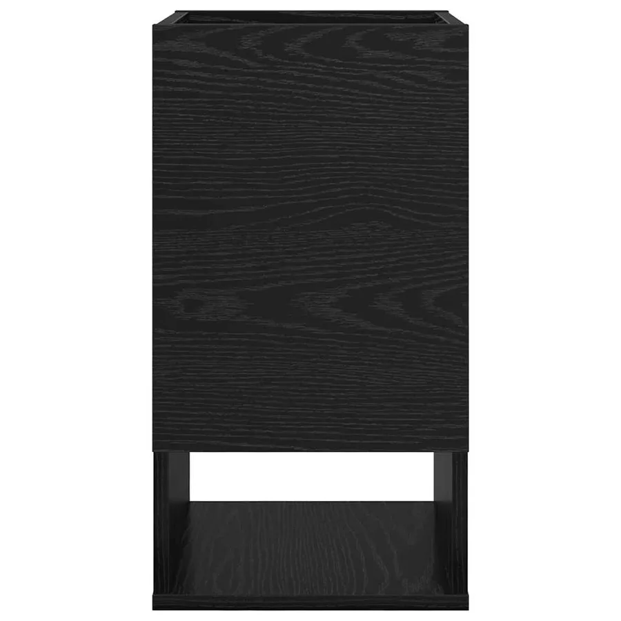 Table d'appoint Chêne noir 30 x 30 x 56 cm Bois d'ingénierie - 6