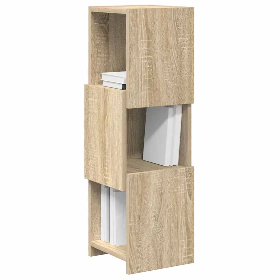Meuble d'angle Chêne Sonoma 25,5x25x80cm Bois d'ingénierie - 2