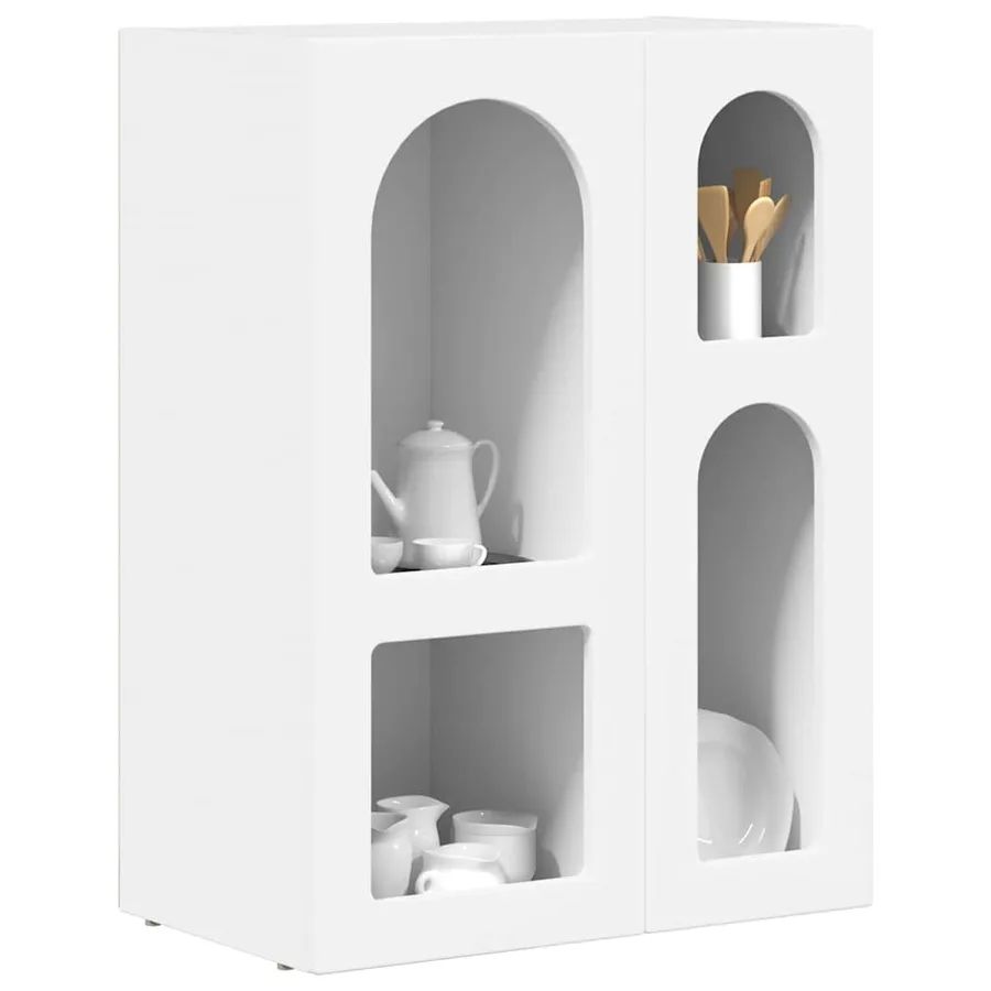 Buffet ELST Blanc 59 x 35 x 80,5 cm Bois d'ingénierie - 3