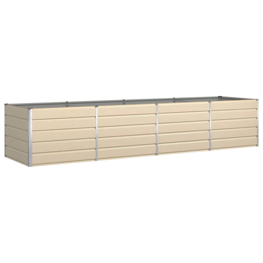 Jardinière Ivoire 385 x 100 x 75 cm Acier galvanisé - 2