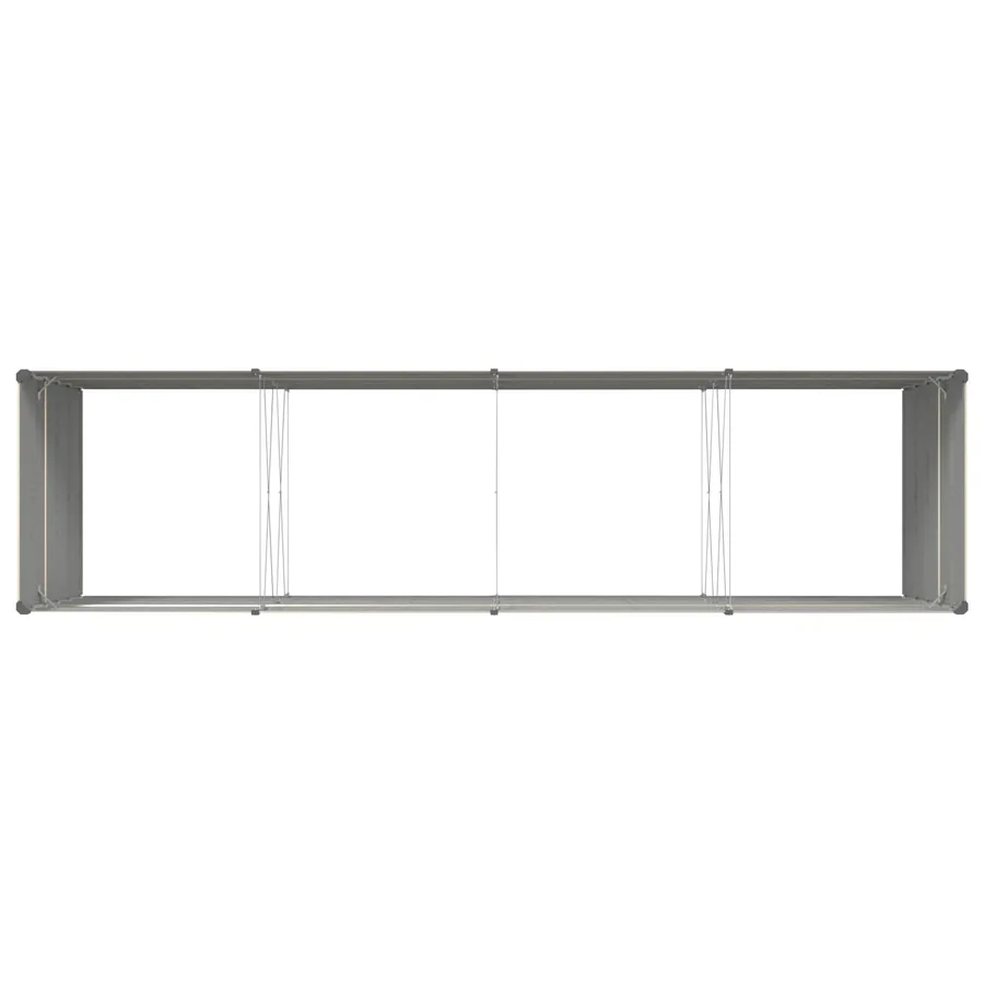 Jardinière Ivoire 385 x 100 x 75 cm Acier galvanisé - 7