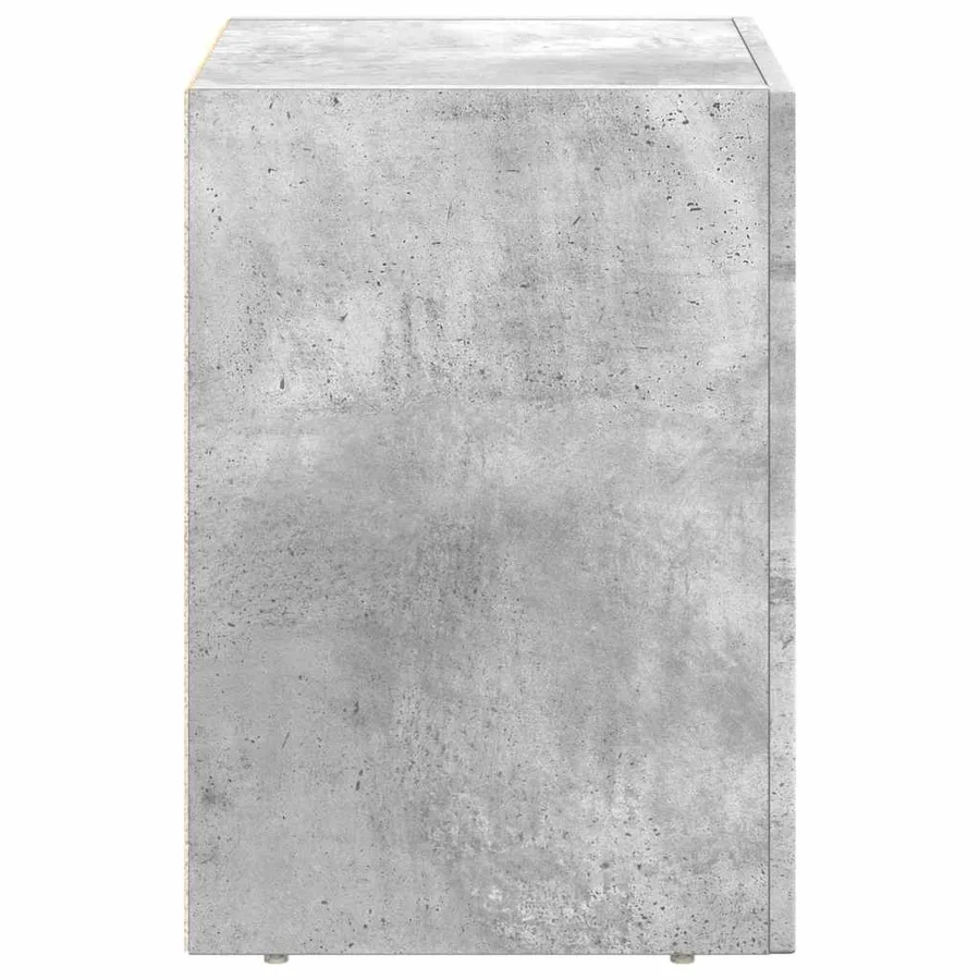 Table de chevet ELST 2 pc Gris béton 40 x 35 x 50 cm - 7