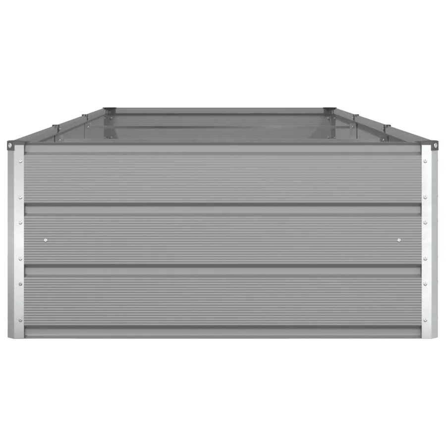 Jardinière Gris clair 290 x 100 x 45 cm Acier galvanisé - 6