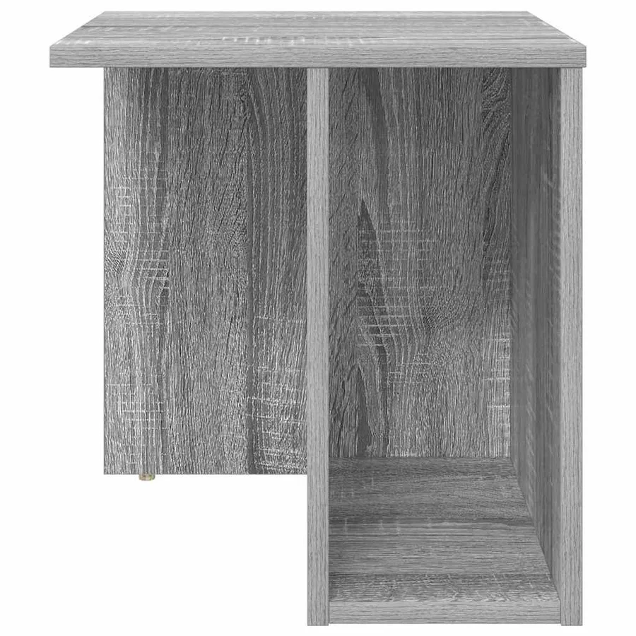 Table d'appoint Gris Sonoma 37 x 32 x 40 cm Bois d'ingénierie - 5