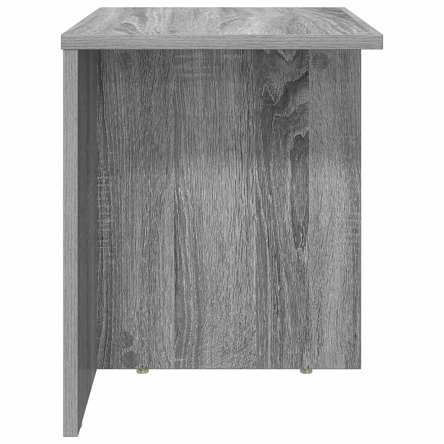 Table d'appoint Gris Sonoma 37 x 32 x 40 cm Bois d'ingénierie - 6