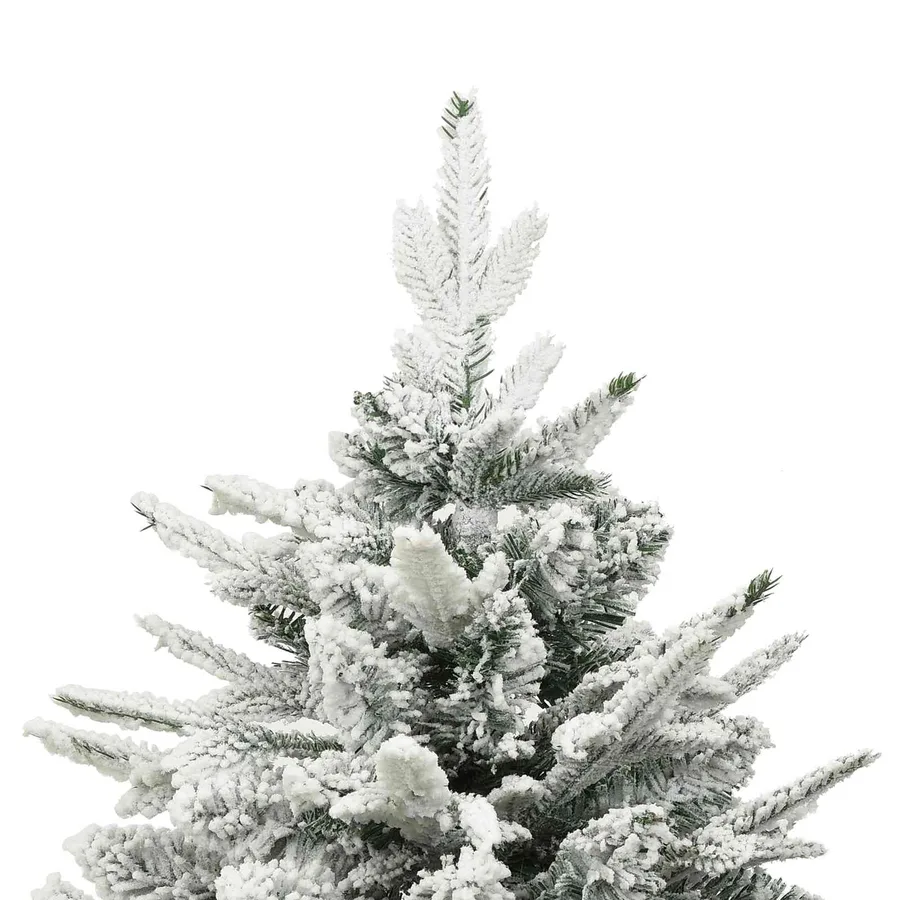 Arbre de Noël artificiel pré-éclairé avec ensemble de boules - 17