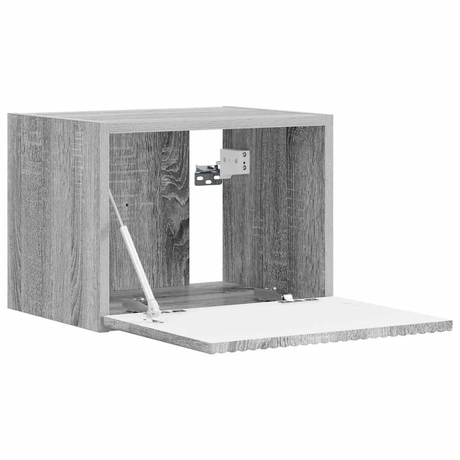 Meuble TV mural 2 pcs Gris Sonoma 39 x 31 x 29,5 cm - 5