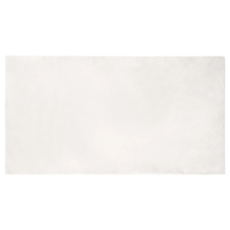 Tapis antidérapant en fausse de lapin OLITE Blanc 80 x 150 cm - 2