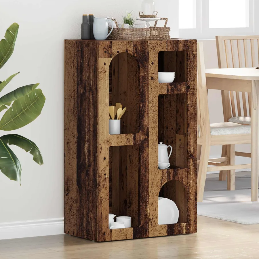 Buffet ELST Bois ancien 59 x 35 x 100,5 cm Bois d'ingénierie