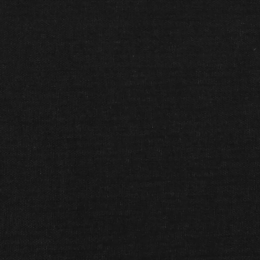 Cadre de lit à lattes noir 80x200 cm tissu - 8