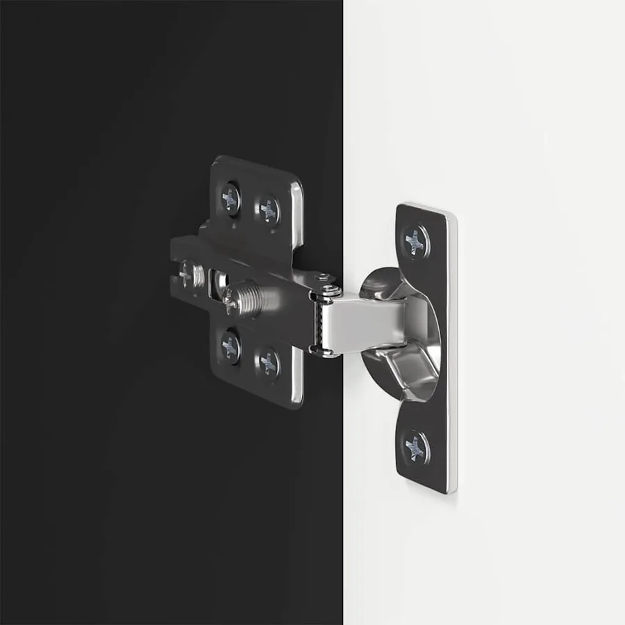 Meuble TV mural Noir 59,5 x 31 x 80 cm Bois d'ingénierie - 8