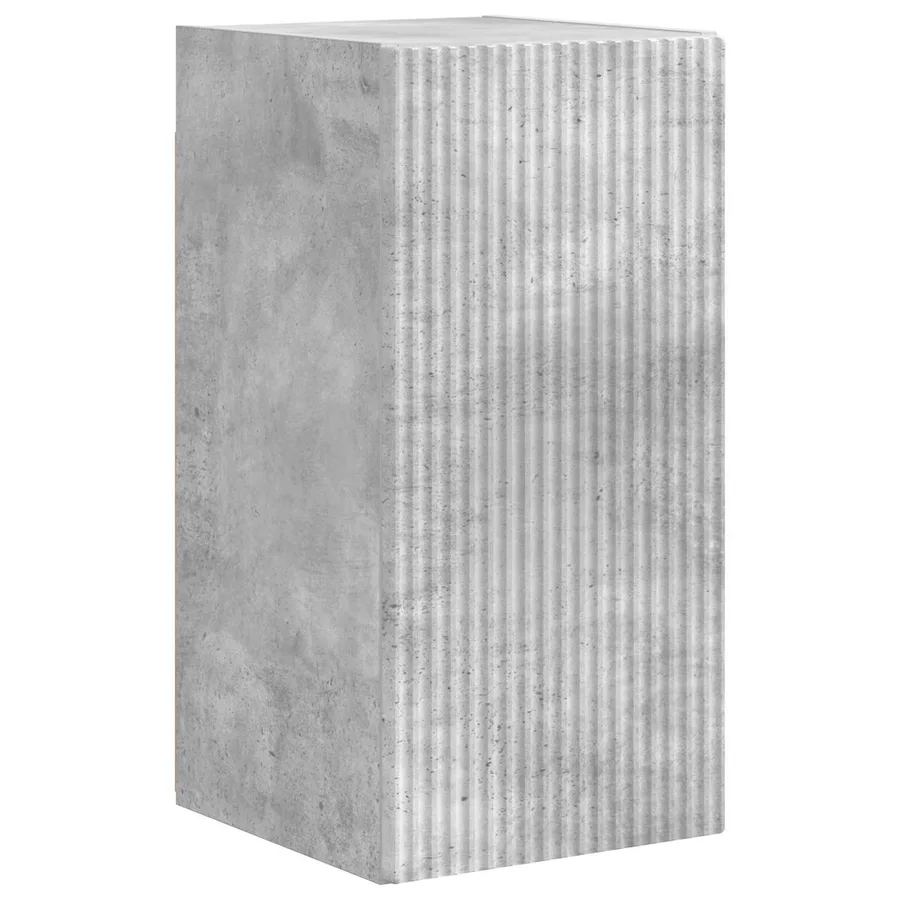 Meuble TV 8 pcs Gris béton - 7