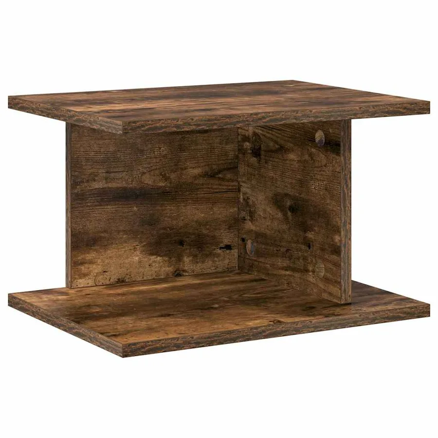 Table de chevet Chêne fumé 40 x 30 x 25 cm Bois d'ingénierie - 2