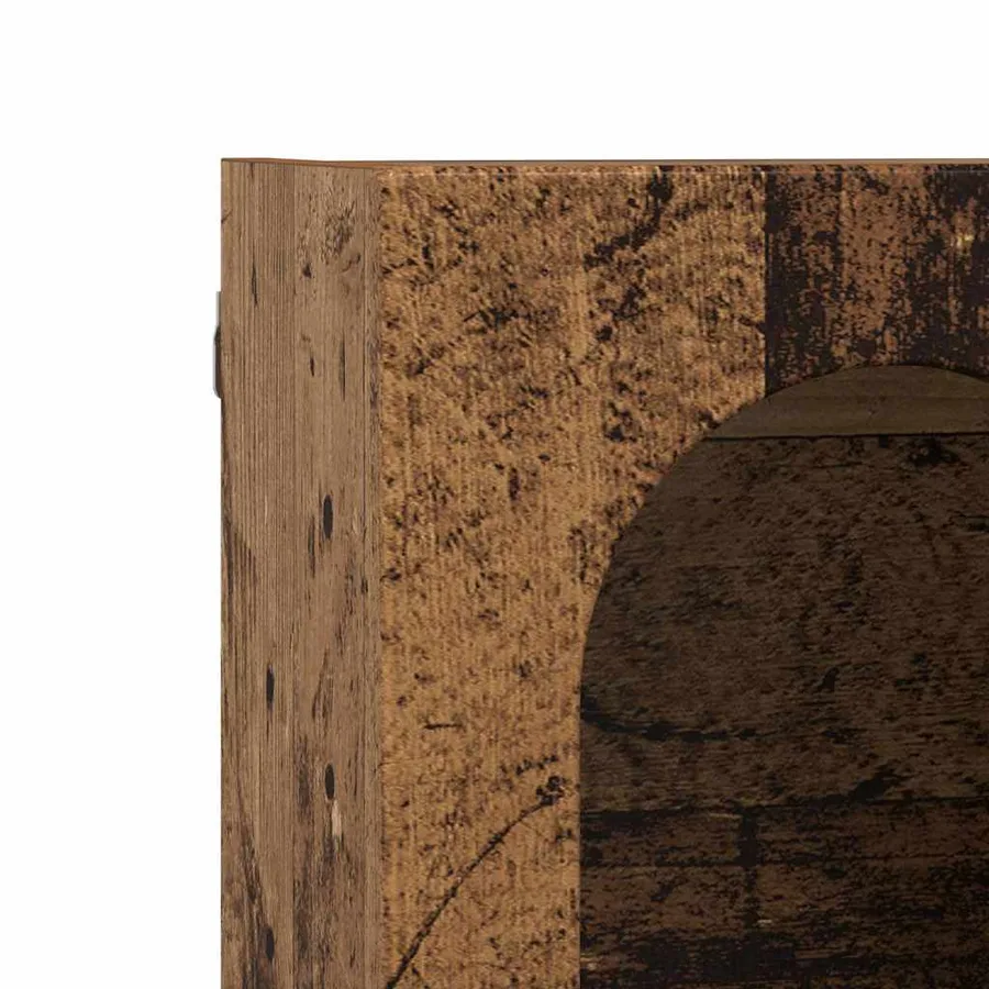 Armoire suspendue avec étagère ELST Bois ancien 60 x 20 x 40 cm - 9