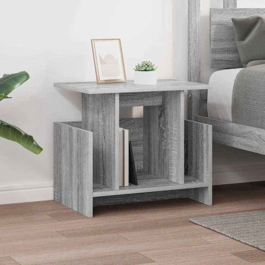 Meuble TV Gris Sonoma 50 x 35 x 45 cm Bois d'ingénierie - 4