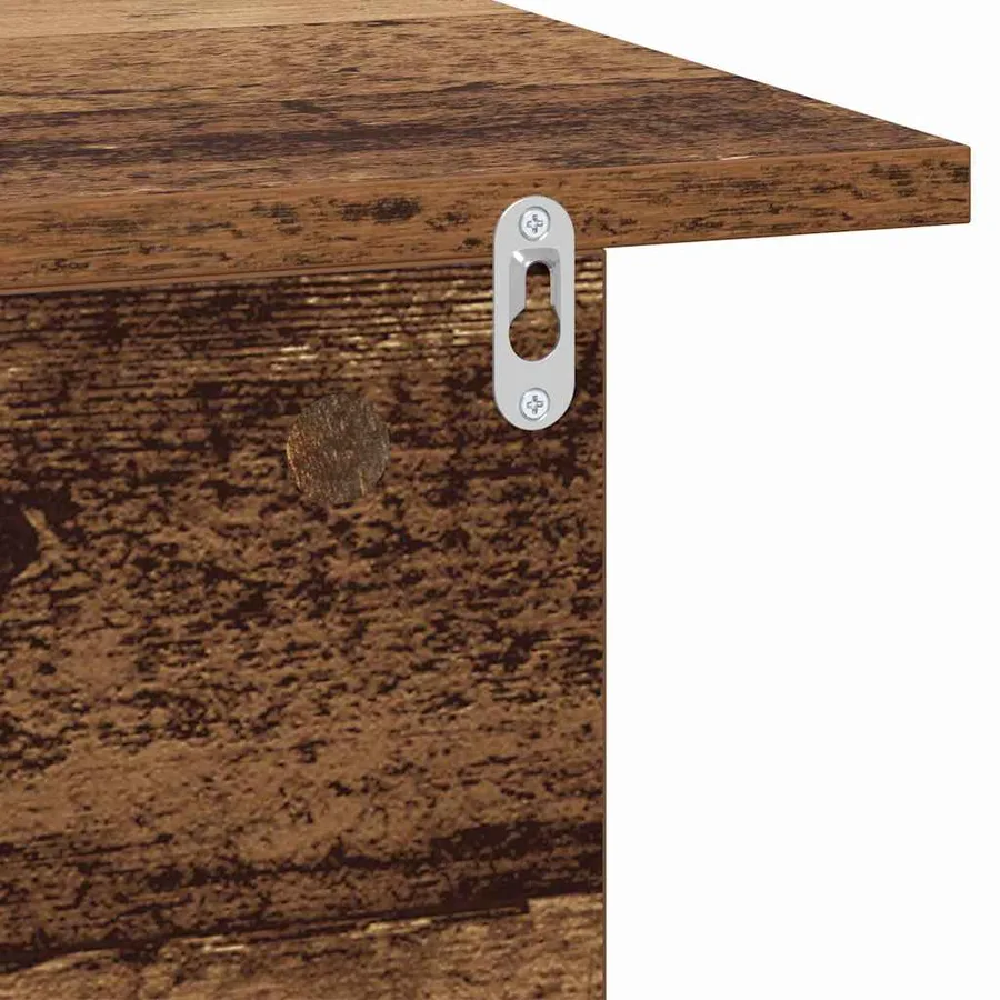 Table de chevet 2 pcs Bois ancien 40 x 30 x 25 cm - 10