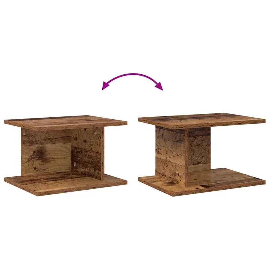 Table de chevet 2 pcs Bois ancien 40 x 30 x 25 cm - 11