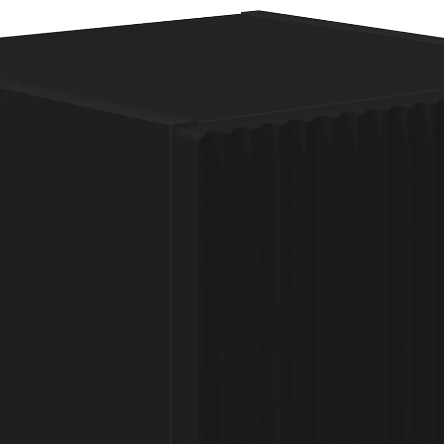 Meuble TV mural 2 pcs Noir 30 x 31 x 40 cm Bois d'ingénierie - 10
