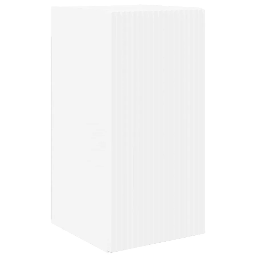 Ensemble meuble TV 4 pcs Blanc Bois d'ingénierie - 6