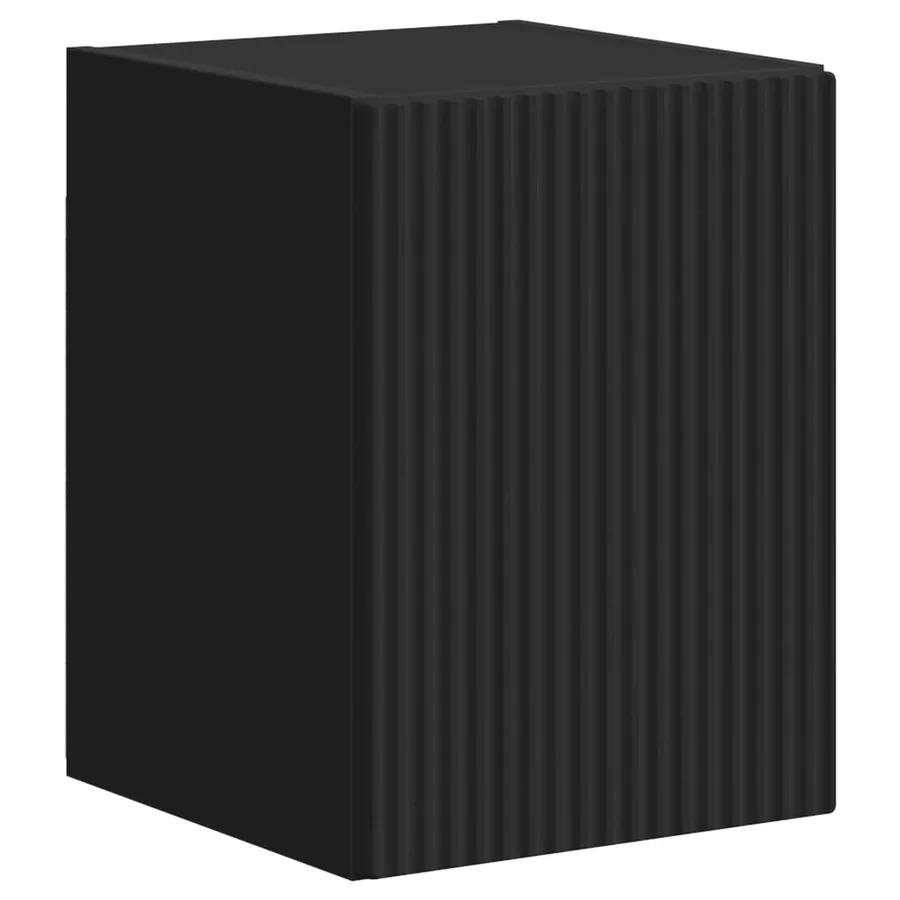 Ensemble meuble TV 5 pcs Noir Bois d'ingénierie - 7
