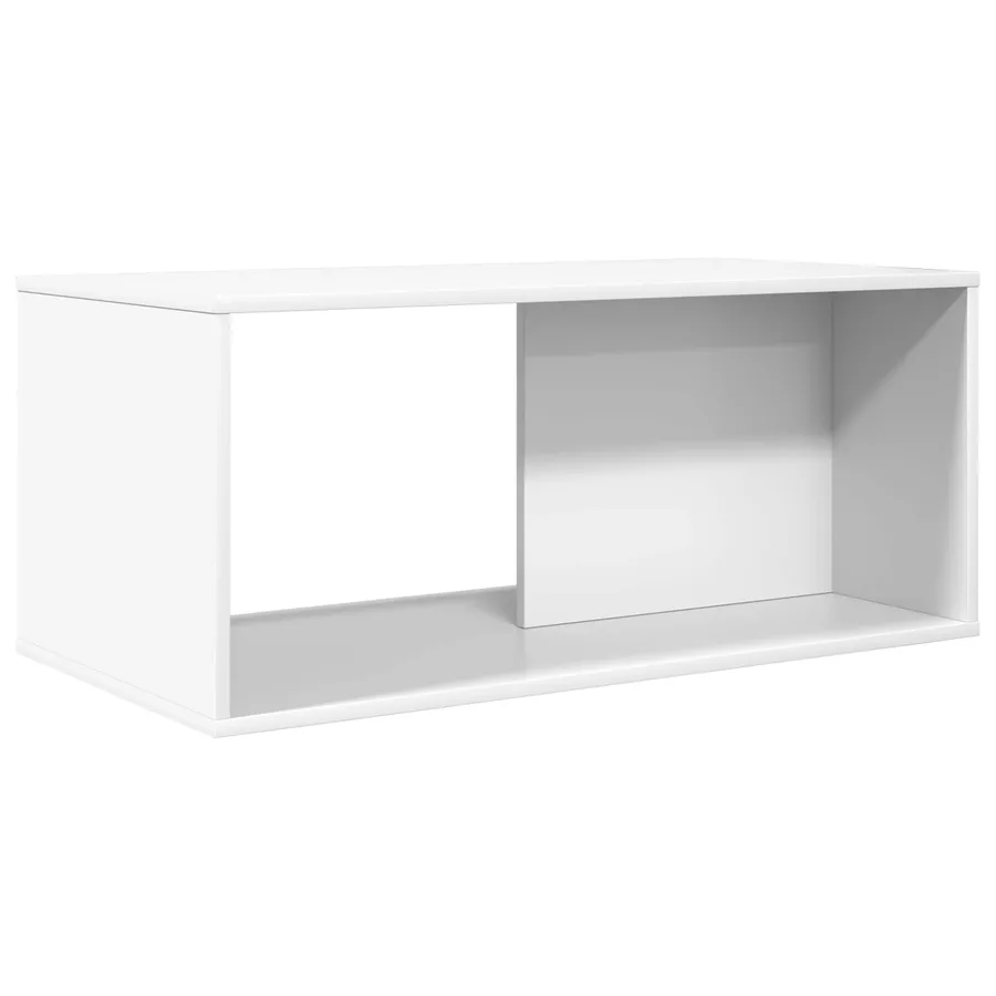 Ensemble de tables basses 2 pcs Blanc Bois d'ingénierie - 7