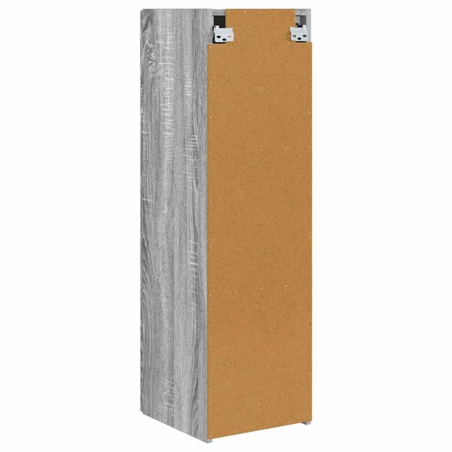 Meuble TV mural 2 pcs Gris Sonoma 30 x 31 x 100 cm - 9
