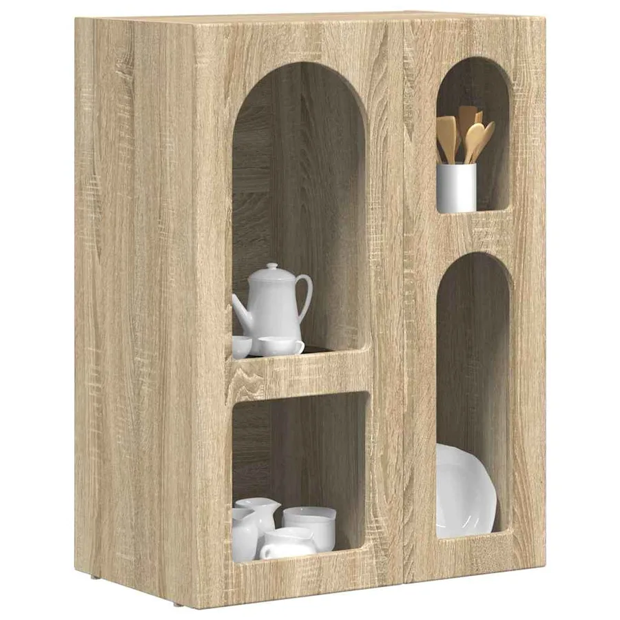 Buffet ELST Chêne Sonoma 59 x 35 x 80,5 cm Bois d'ingénierie - 3