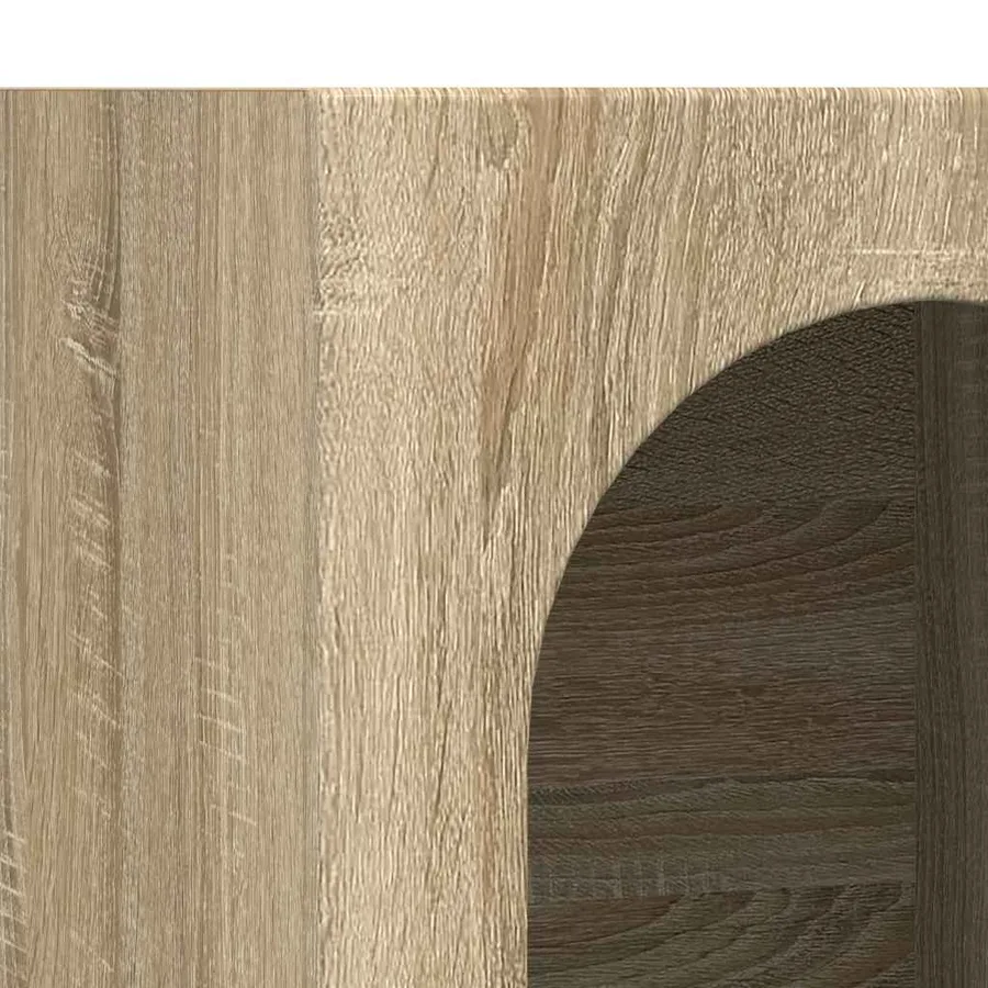 Buffet ELST Chêne Sonoma 59 x 35 x 80,5 cm Bois d'ingénierie - 9
