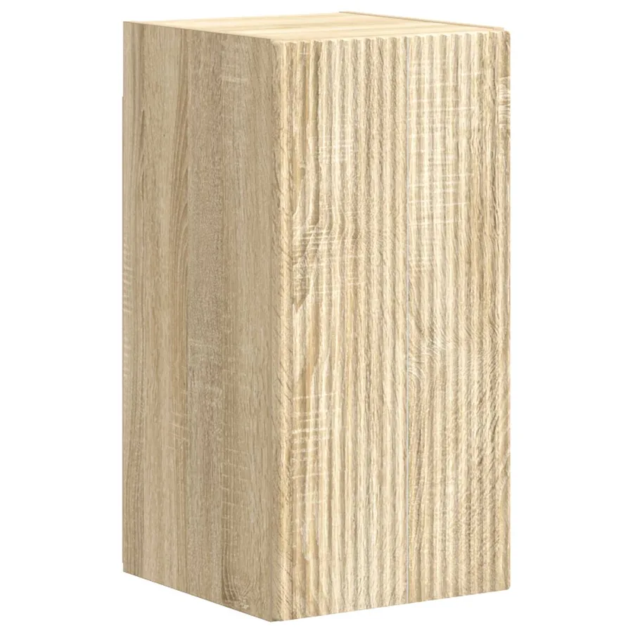 Ensemble meuble TV 4 pcs Chêne Sonoma Bois d'ingénierie - 7
