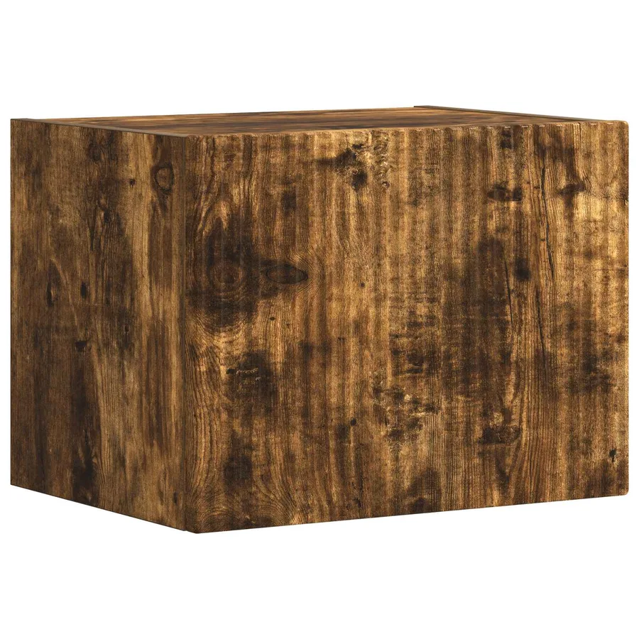 Meuble TV 5 pcs Chêne fumé - 6