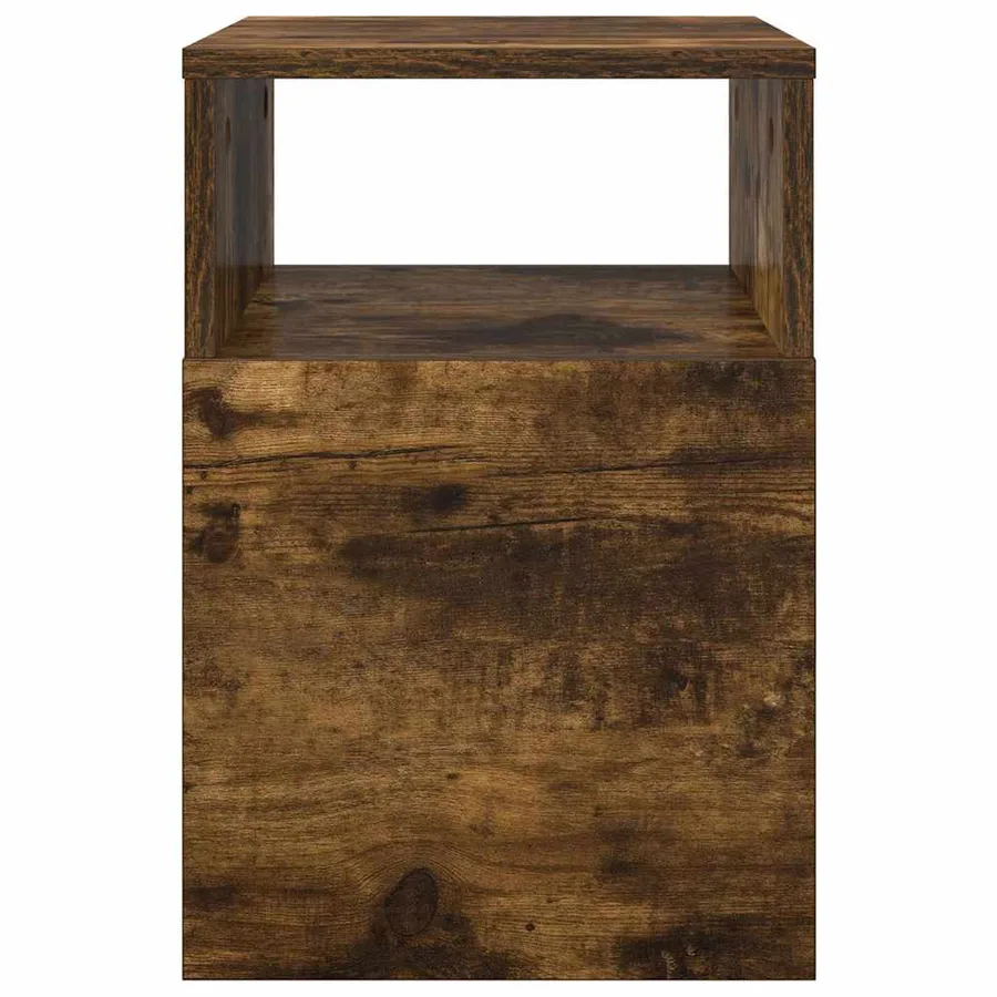 Table d'appoint 2 pcs Chêne fumé 30,5 x 30 x 45 cm - 7