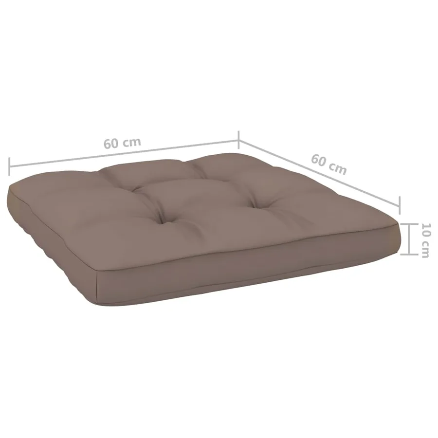 Chaise de jardin avec coussins anthracite Bois de pin imprégné - 13
