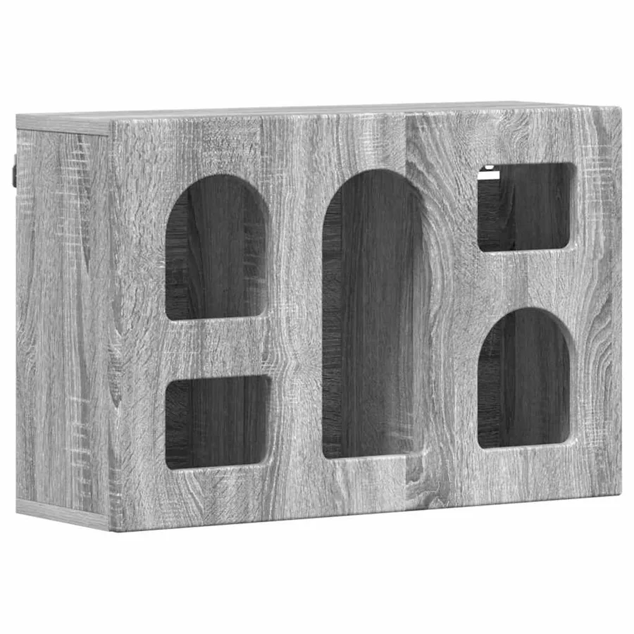 Armoire suspendue avec étagère ELST Sonoma gris 60 x 20 x 40 cm - 2
