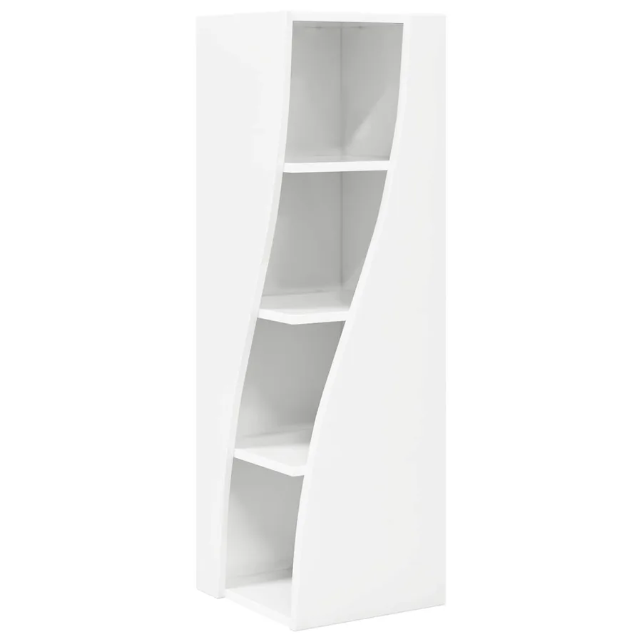 Meuble d'angle 32x32x102cm Bois d'ingénierie - 2