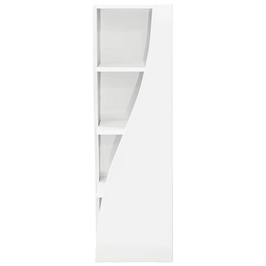 Meuble d'angle 32x32x102cm Bois d'ingénierie - 6