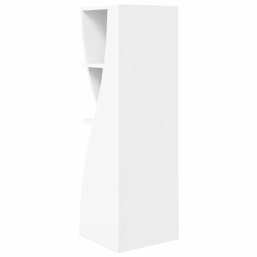 Meuble d'angle 32x32x102cm Bois d'ingénierie - 7
