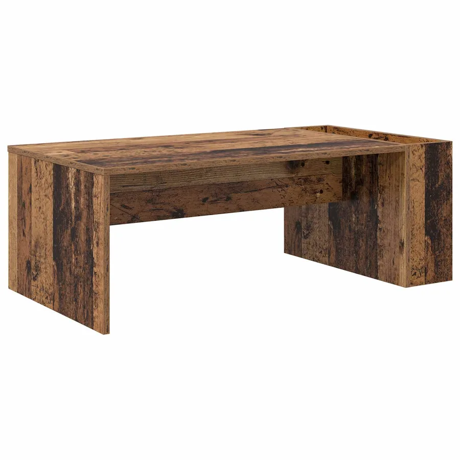 Table basse Bois ancien 95 x 50 x 34 cm Bois d'ingénierie - 2