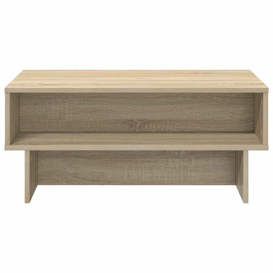 Table basse Chêne Sonoma 80 x 46 x 35 cm Bois d'ingénierie - 5