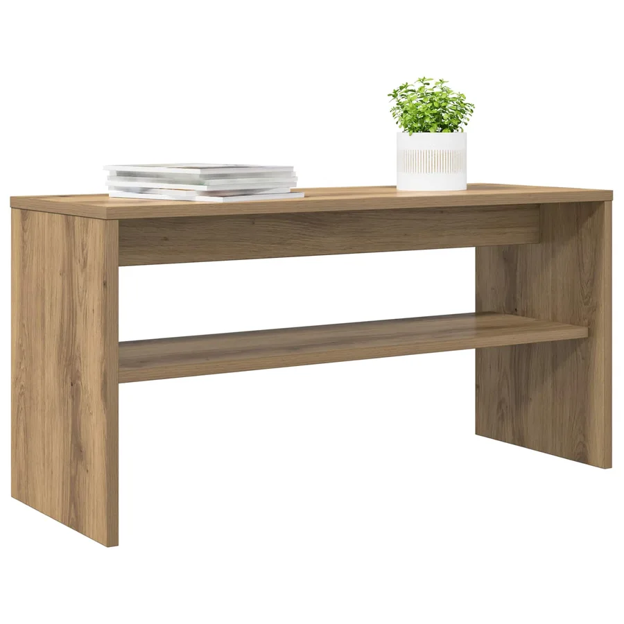Meuble TV 80 x 30 x 40 cm Chêne artisanal Bois d'ingénierie - 3