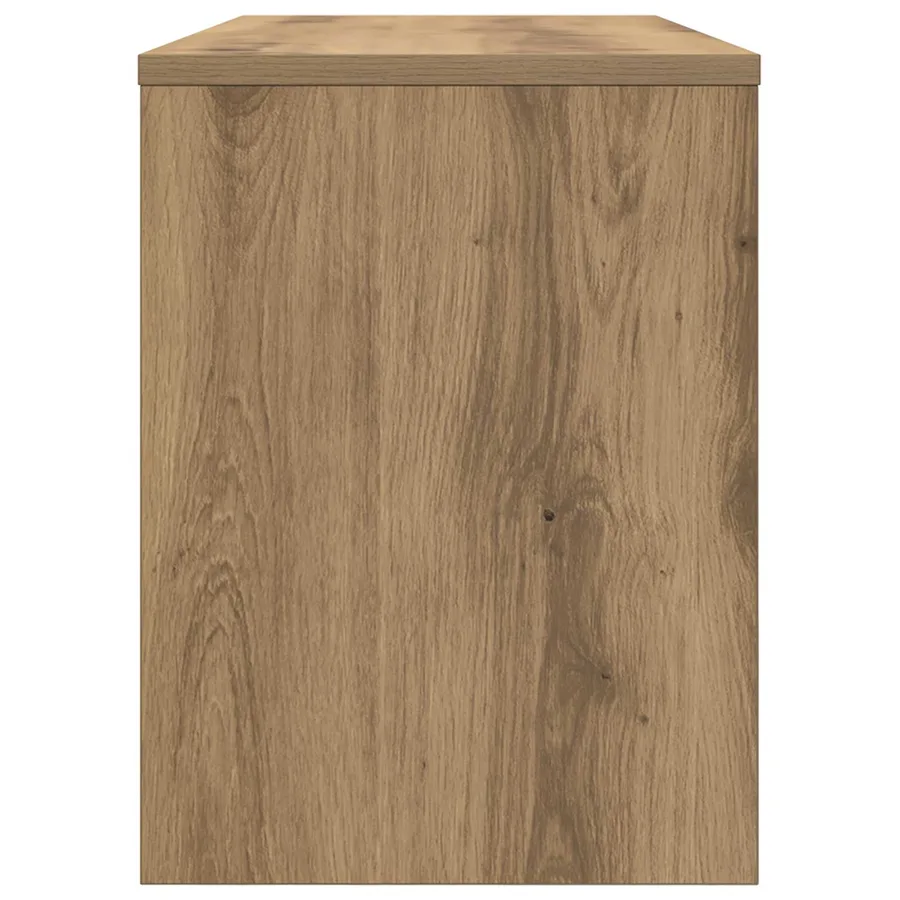 Meuble TV 80 x 30 x 40 cm Chêne artisanal Bois d'ingénierie - 6